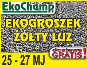 Groszek plus EkoChamp® Żółty 25-27MJ luzem - tylko Śląsk