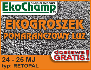 Groszek plus EkoChamp® Pomarańczowy luzem (tylko Śląsk)