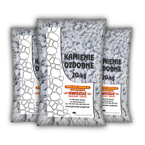 Grys Bianco Carrara 16-21mm - opakowanie 20 kg - tylko Śląsk