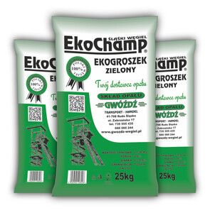 Ekogroszek EkoChamp® Zielony 27-30MJ (typ: Wesoła) dostawa w cenie