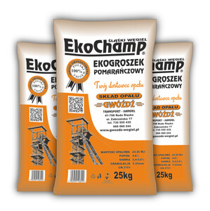 Ekogroszek EkoChamp® Pomarańczowy 24-25MJ tylko Śląsk