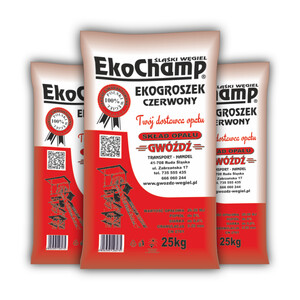 Ekogroszek EkoChamp® Czerwony 26-28MJ tylko Śląsk